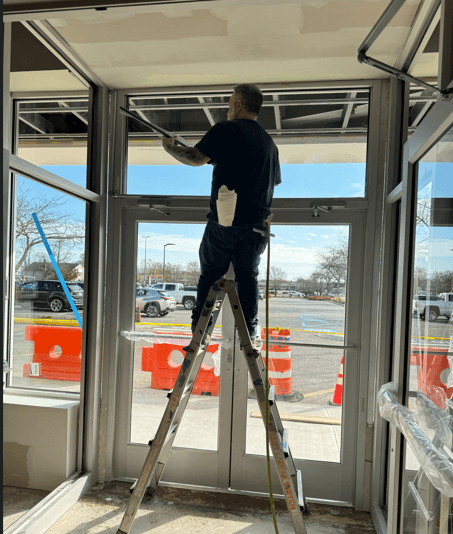 Security Film Installation 2